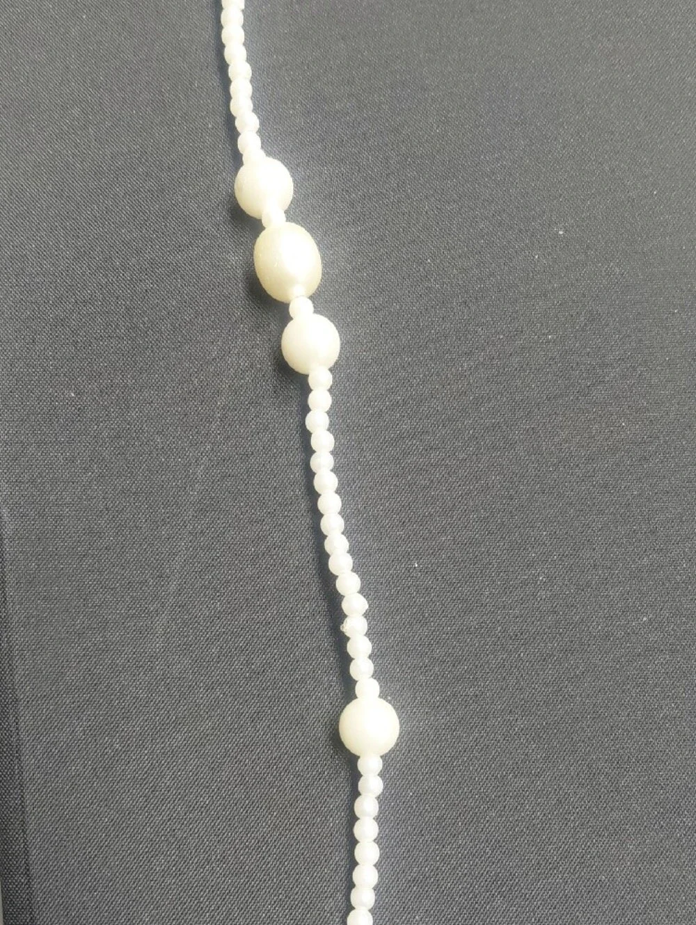 Pearl Beaded Eyeglass Chain - White